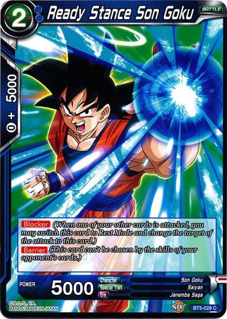 Ready Stance Son Goku (BT5-028) [Miraculous Revival] | Odin's Place