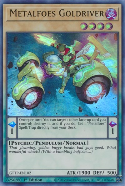 Metalfoes Goldriver [GFTP-EN102] Ultra Rare | Odin's Place