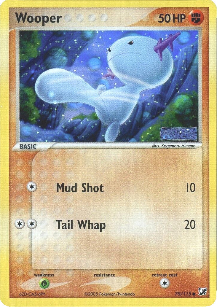 Wooper (79/115) (Stamped) [EX: Unseen Forces] | Odin's Place