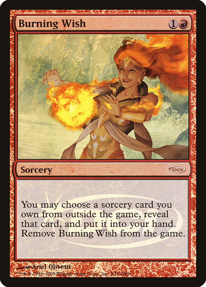 Burning Wish (5) [Judge Gift Cards 2009] | Odin's Place