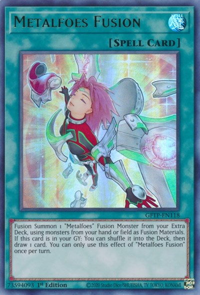 Metalfoes Fusion [GFTP-EN118] Ultra Rare | Odin's Place