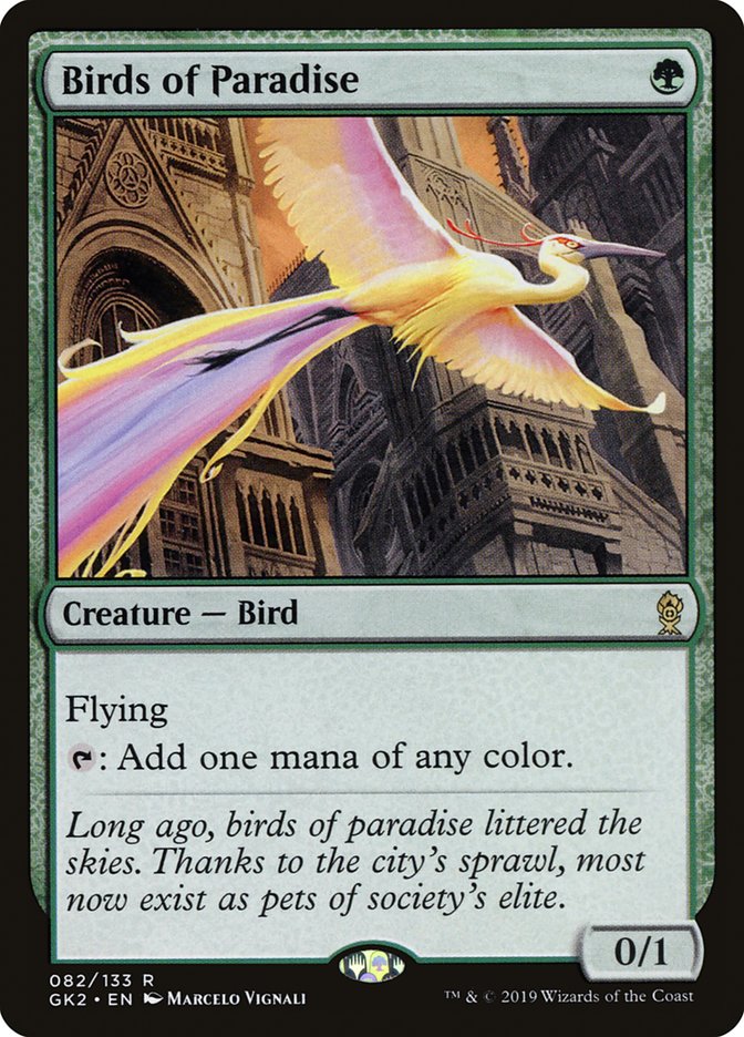 Birds of Paradise (82) [Ravnica Allegiance Guild Kit] | Odin's Place