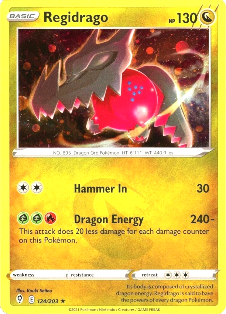 Regidrago (124/203) (Cosmos Holo) [Sword & Shield: Evolving Skies] | Odin's Place