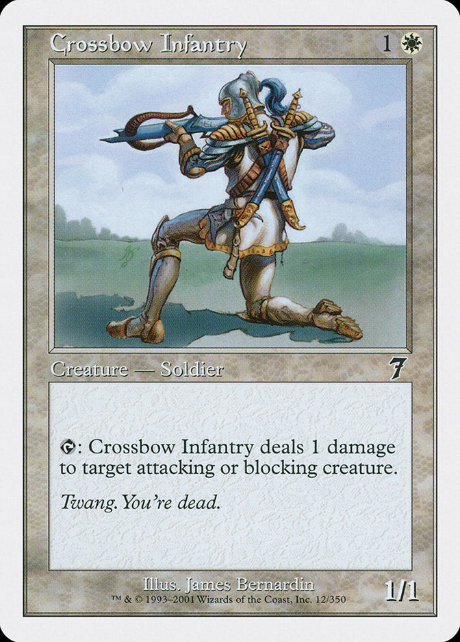 Crossbow Infantry (12) [Seventh Edition] | Odin's Place