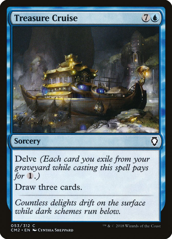 Treasure Cruise (53) [Commander Anthology Volume II] | Odin's Place