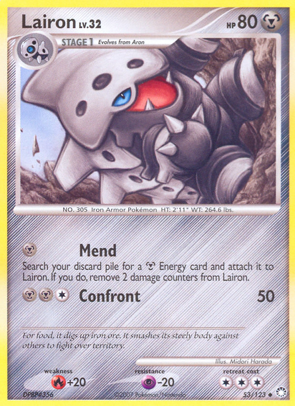 Lairon (53/123) [Diamond & Pearl: Mysterious Treasures] | Odin's Place