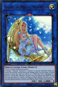 Artemis, the Magistus Moon Maiden [GEIM-EN008] Ultra Rare | Odin's Place