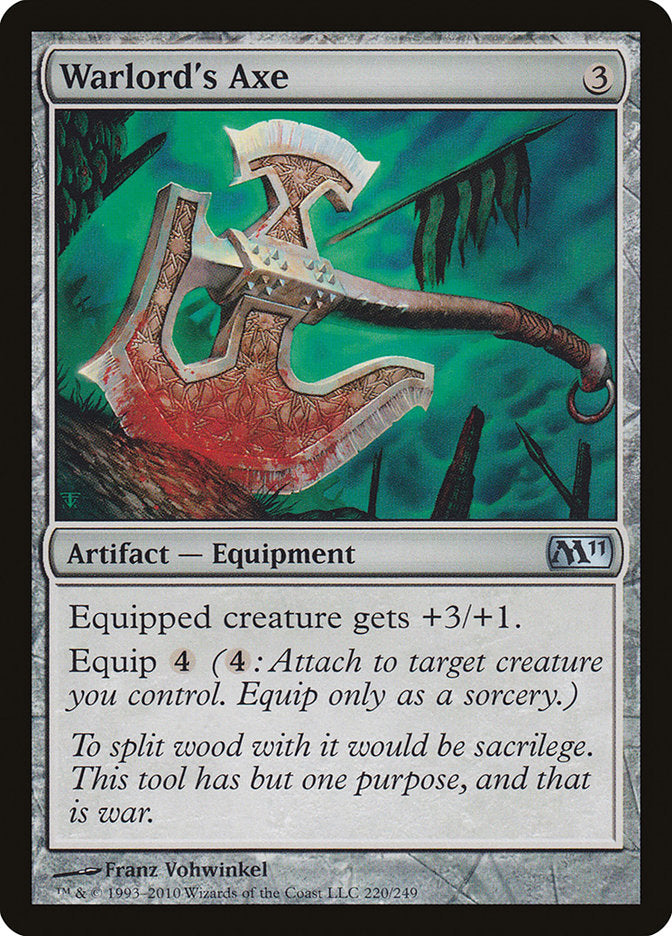 Warlord's Axe (220) [Magic 2011] | Odin's Place