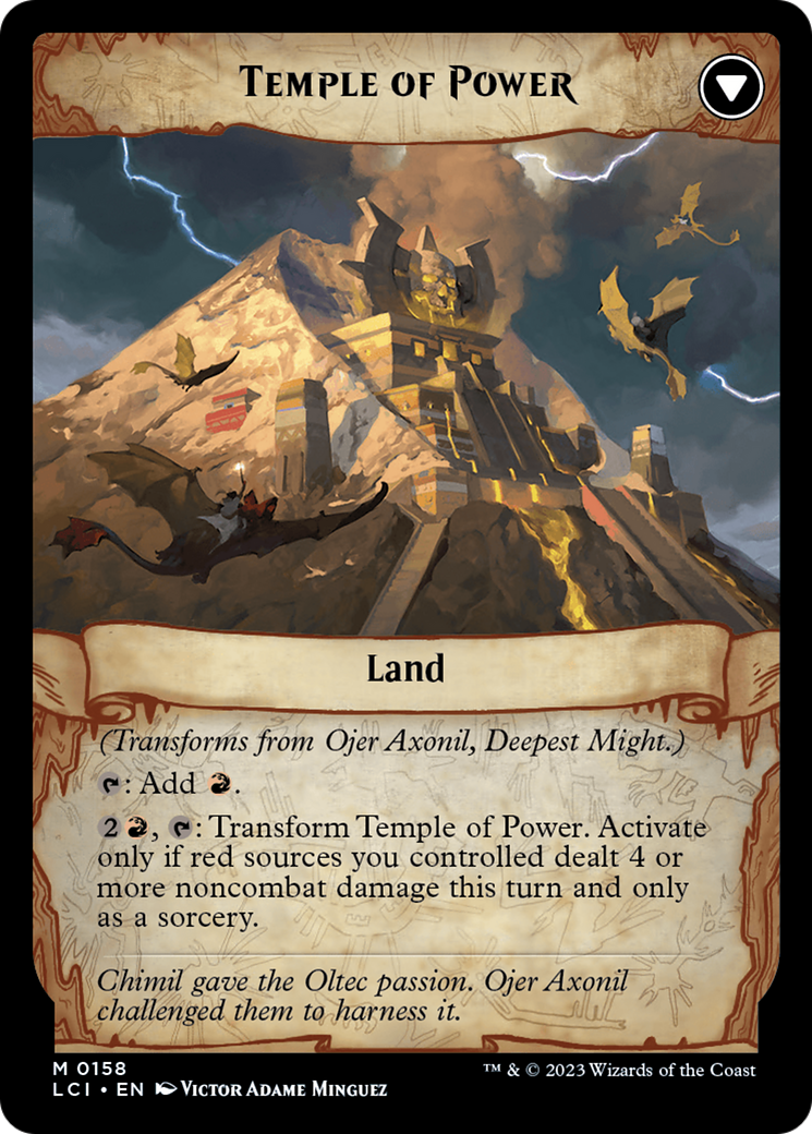 Ojer Axonil, Deepest Might // Temple of Power [The Lost Caverns of Ixalan] | Odin's Place