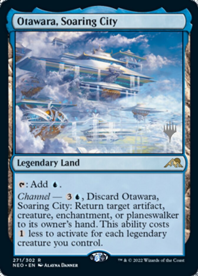 Otawara, Soaring City (Promo Pack) [Kamigawa: Neon Dynasty Promos] | Odin's Place