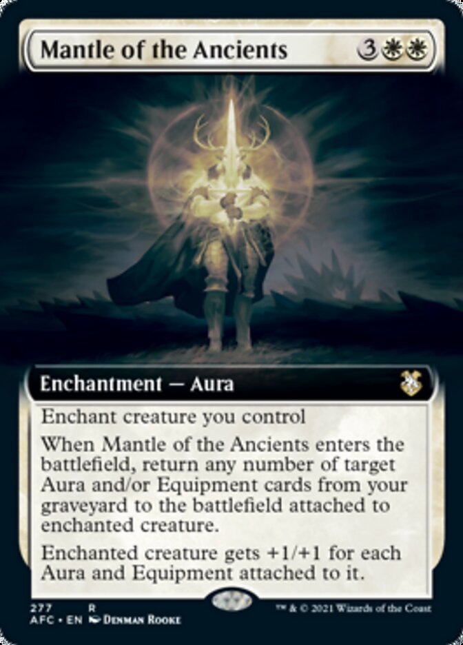 Mantle of the Ancients (Extended Art) [Dungeons & Dragons: Adventures in the Forgotten Realms Commander] | Odin's Place