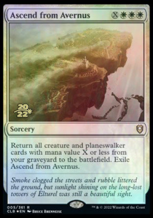 Ascend from Avernus [Commander Legends: Battle for Baldur's Gate Prerelease Promos] | Odin's Place