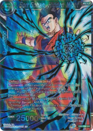 Son Gohan, Hidden Might (DB3-055) [Giant Force] | Odin's Place
