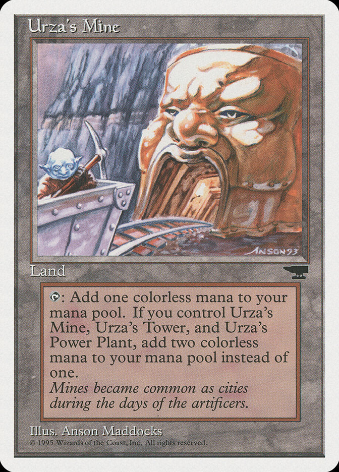 Urza's Mine (Mine Cart Entering Mouth) [Chronicles] | Odin's Place