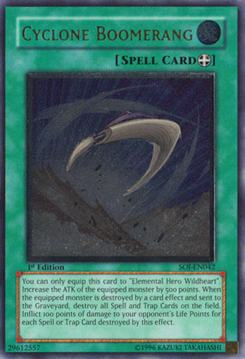 Cyclone Boomerang (UTR) [SOI-EN042] Ultimate Rare | Odin's Place