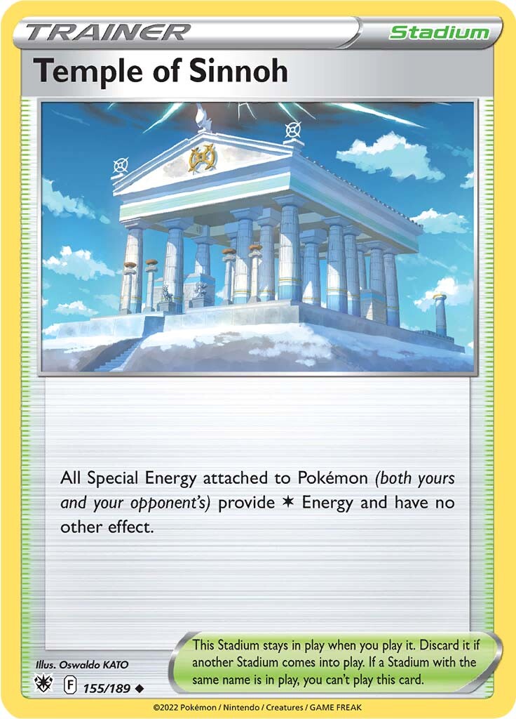 Temple of Sinnoh (155/189) [Sword & Shield: Astral Radiance] | Odin's Place