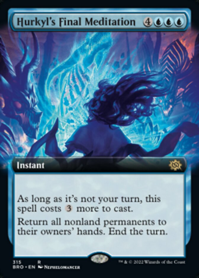Hurkyl's Final Meditation (Extended Art) [The Brothers' War] | Odin's Place