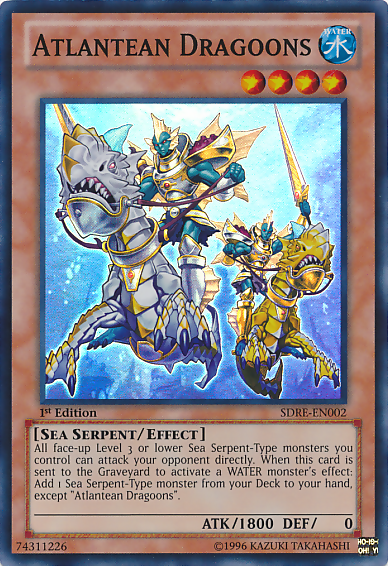 Atlantean Dragoons [SDRE-EN002] Super Rare | Odin's Place