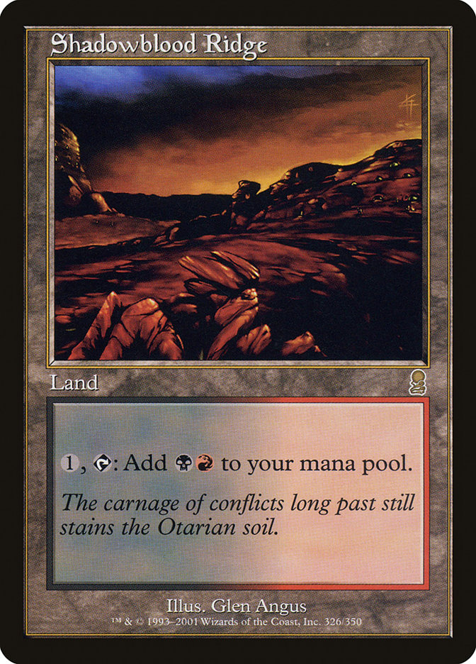 Shadowblood Ridge (326) [Odyssey] | Odin's Place