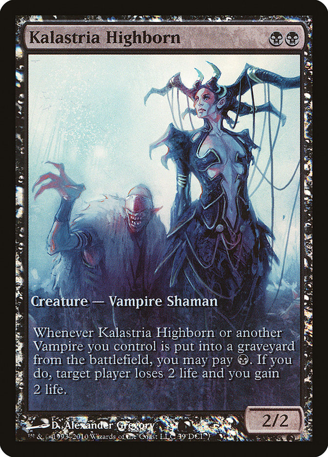 Kalastria Highborn (39) (Game Day) (Extended Art) [Worldwake Prerelease Promos] | Odin's Place