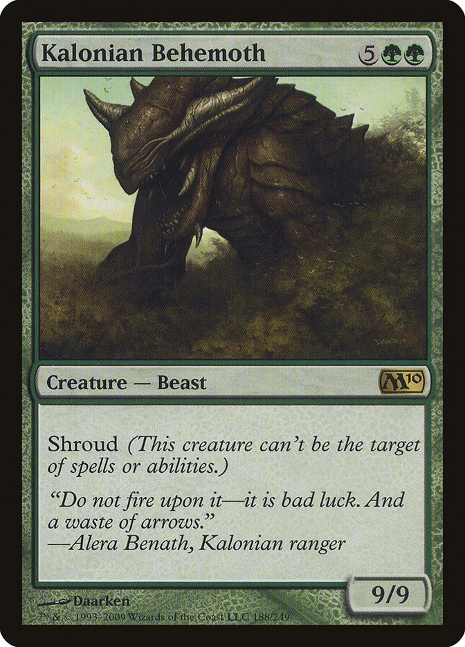 Kalonian Behemoth (188) [Magic 2010] | Odin's Place