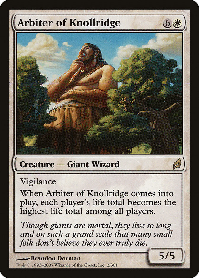 Arbiter of Knollridge (2) [Lorwyn] | Odin's Place
