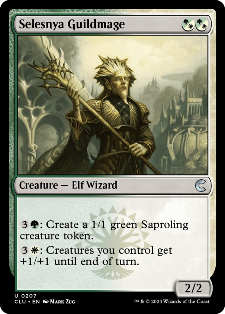 Selesnya Guildmage [Ravnica: Clue Edition] | Odin's Place