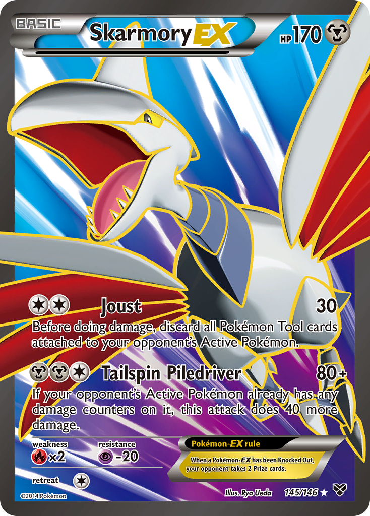 Skarmory EX (145/146) [XY: Base Set] | Odin's Place
