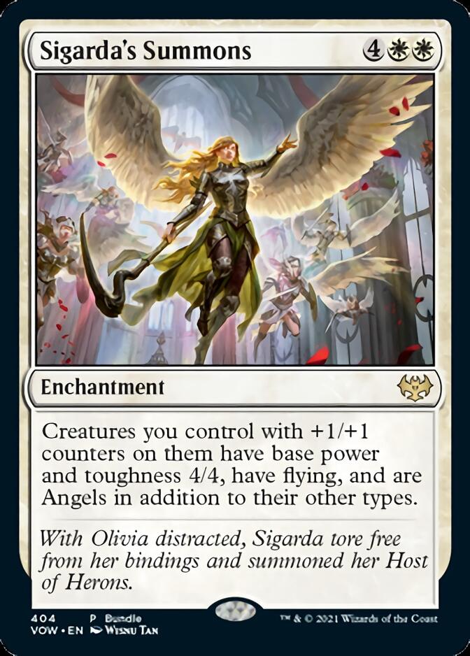 Sigarda's Summons (Bundle) [Innistrad: Crimson Vow] | Odin's Place