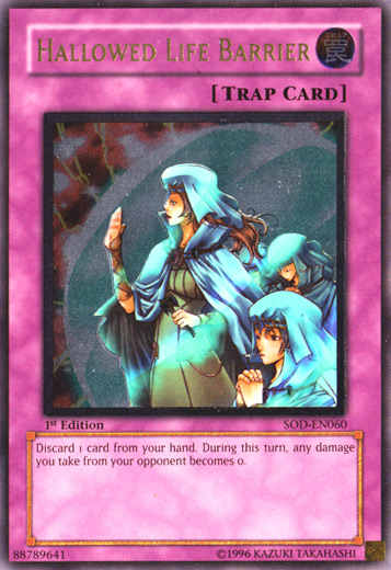 Hallowed Life Barrier [SOD-EN060] Ultimate Rare | Odin's Place