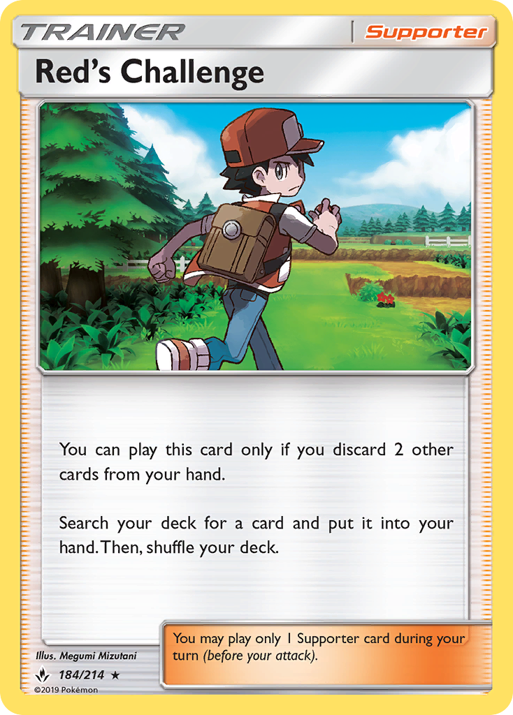 Red's Challenge (184/214) [Sun & Moon: Unbroken Bonds] | Odin's Place