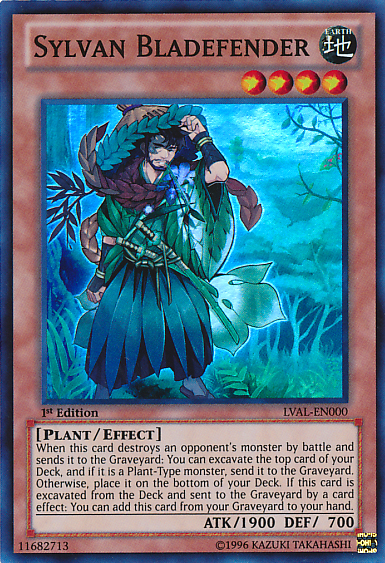 Sylvan Bladefender [LVAL-EN000] Super Rare | Odin's Place