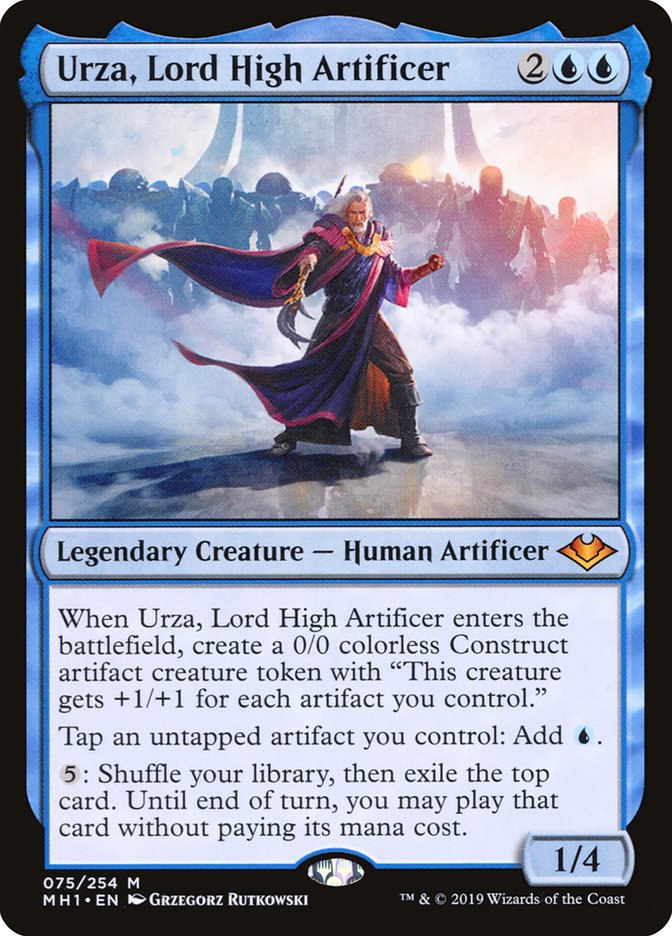 Urza, Lord High Artificer (75) [Modern Horizons] | Odin's Place