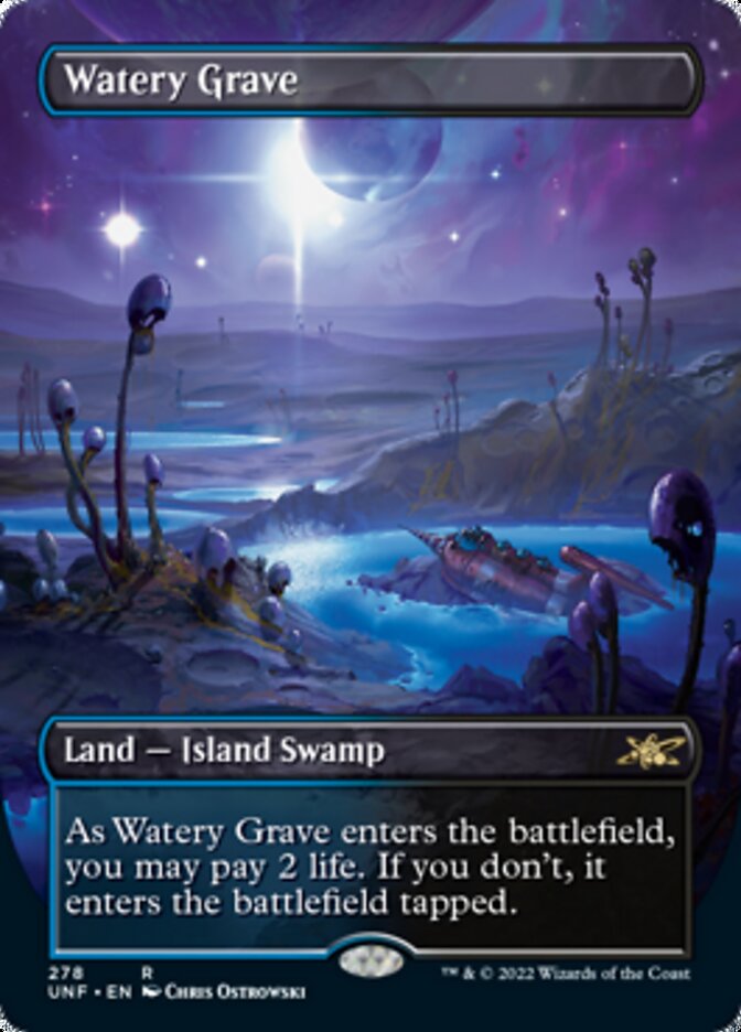 Watery Grave (Borderless) [Unfinity] | Odin's Place