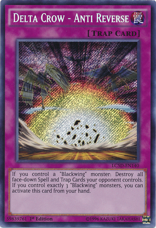 Delta Crow - Anti Reverse [LC5D-EN140] Secret Rare | Odin's Place