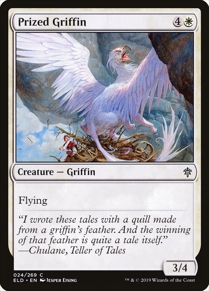 Prized Griffin [Throne of Eldraine] | Odin's Place