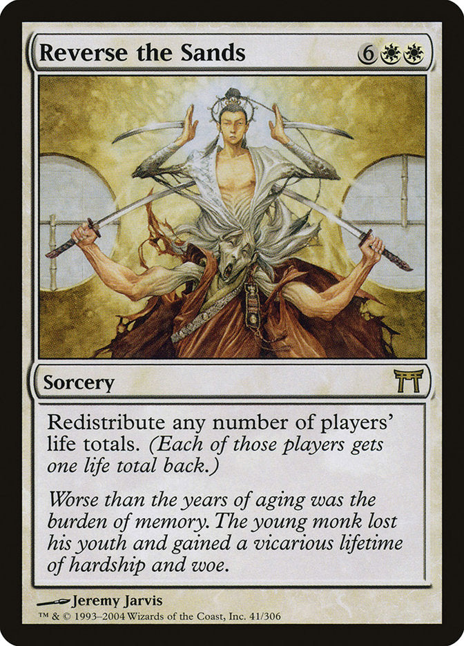 Reverse the Sands (41) [Champions of Kamigawa] | Odin's Place