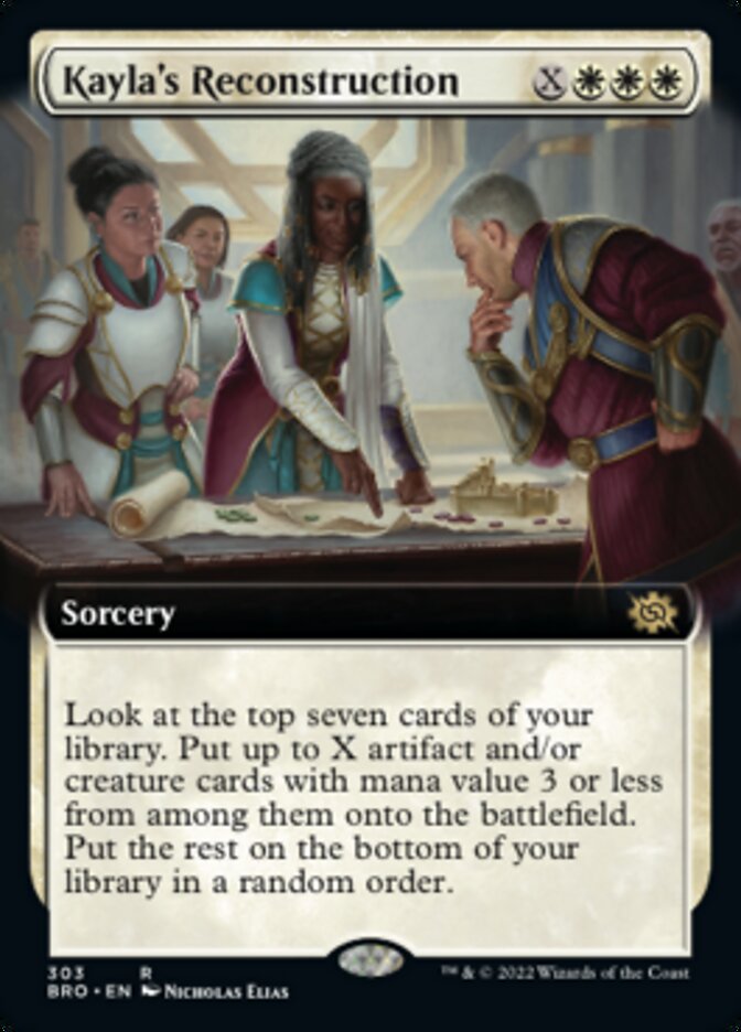 Kayla's Reconstruction (Extended Art) [The Brothers' War] | Odin's Place