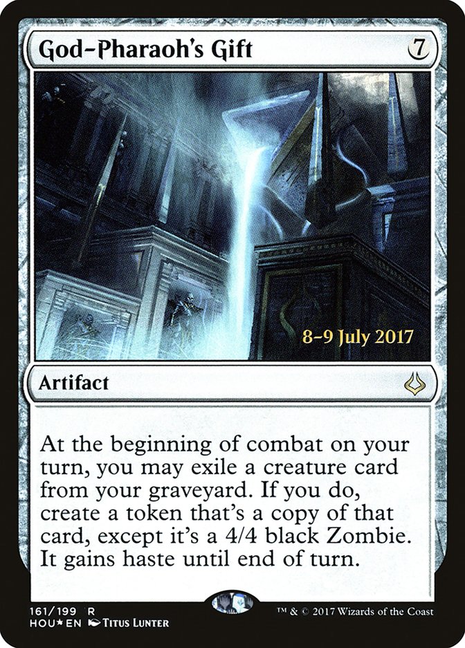God-Pharaoh's Gift (161) [Hour of Devastation Prerelease Promos] | Odin's Place