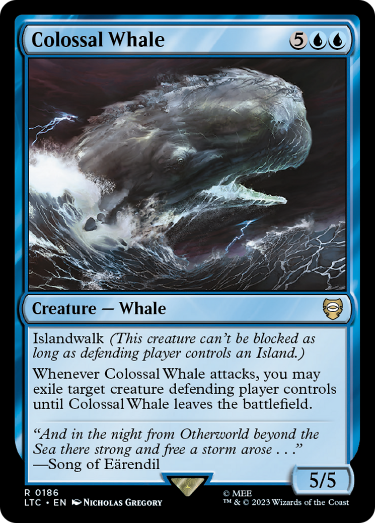 Colossal Whale [The Lord of the Rings: Tales of Middle-Earth Commander] | Odin's Place