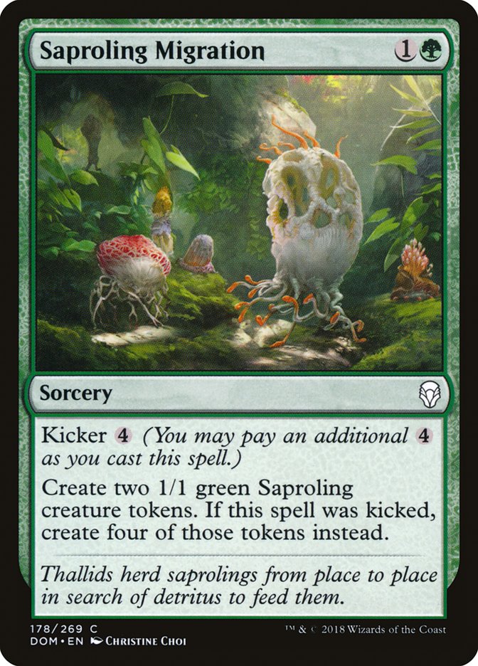 Saproling Migration (178) [Dominaria] | Odin's Place