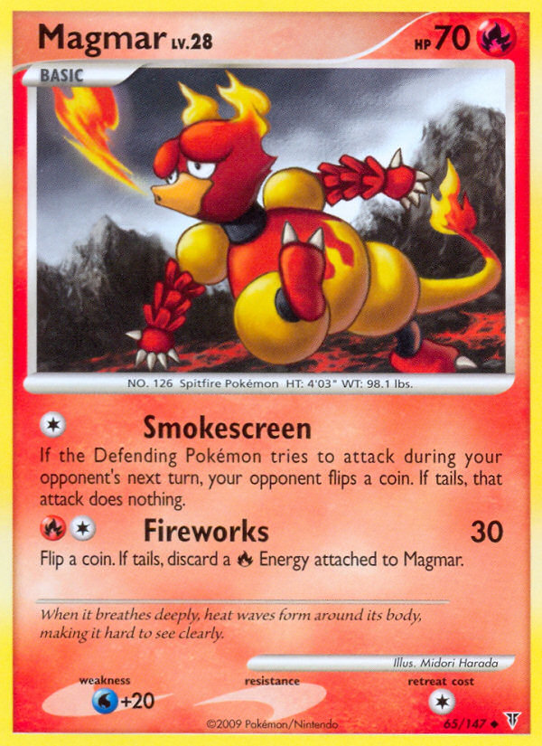 Magmar (65/147) [Platinum: Supreme Victors] | Odin's Place
