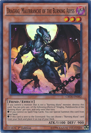 Draghig, Malebranche of the Burning Abyss [CROS-EN082] Super Rare | Odin's Place
