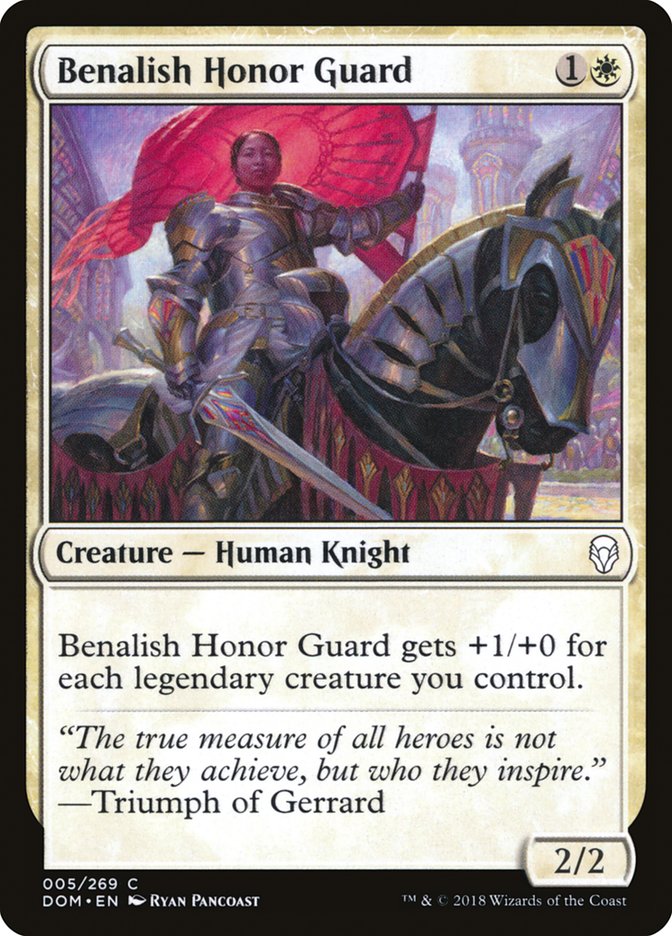 Benalish Honor Guard (5) [Dominaria] | Odin's Place