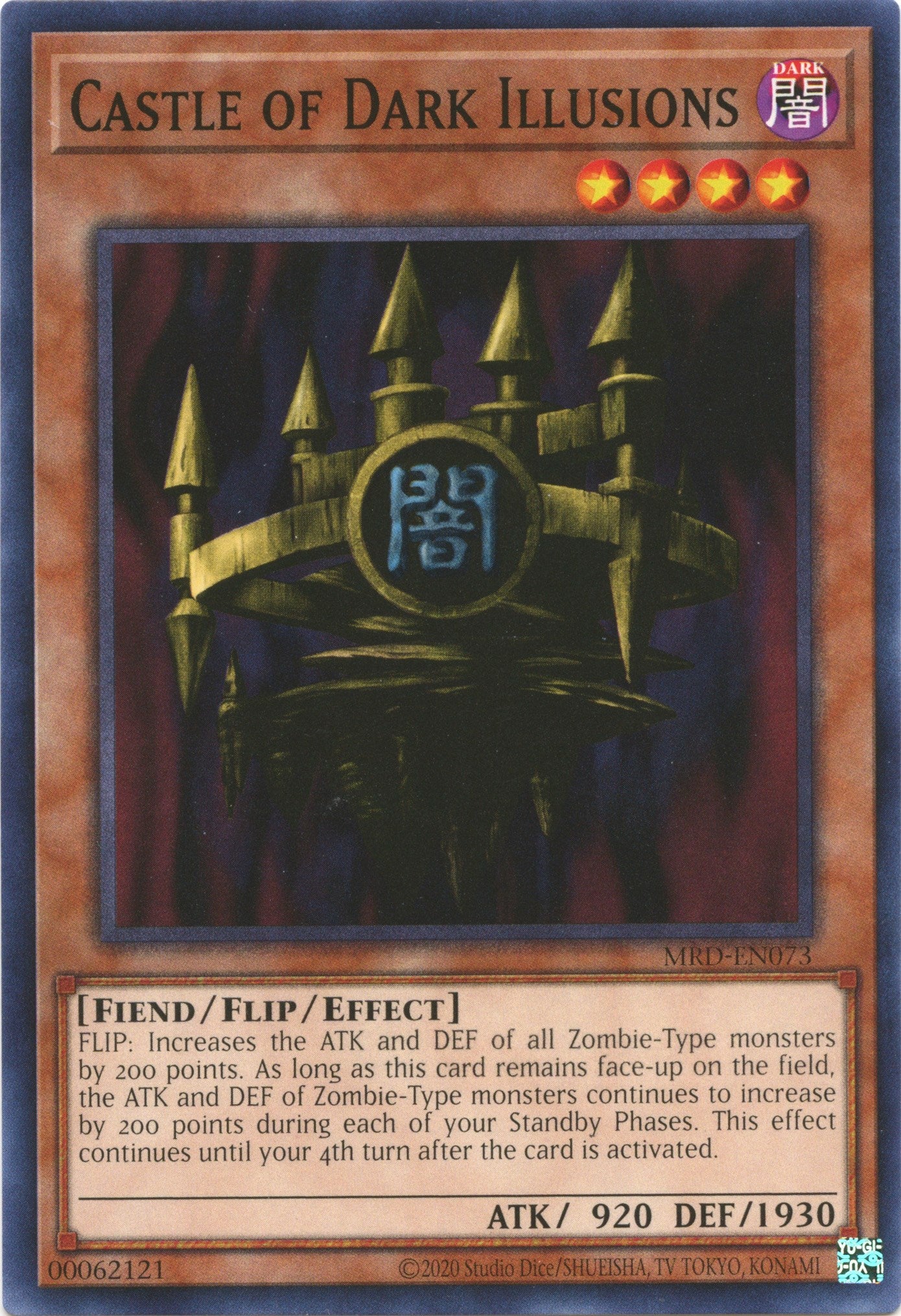 Castle of Dark Illusions (25th Anniversary) [MRD-EN073] Common | Odin's Place