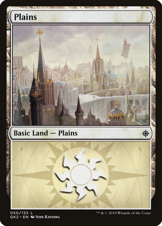 Plains (50) [Ravnica Allegiance Guild Kit] | Odin's Place