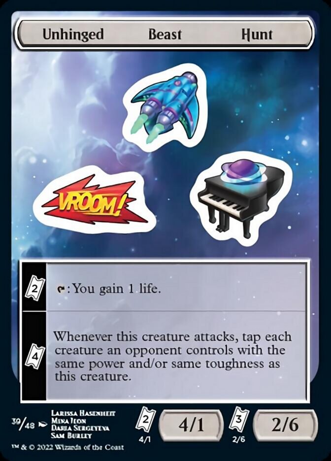 Unhinged Beast Hunt [Unfinity Stickers] | Odin's Place