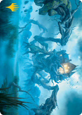 Creeping Inn Art Card (Gold-Stamped Signature) [Innistrad: Midnight Hunt Art Series] | Odin's Place
