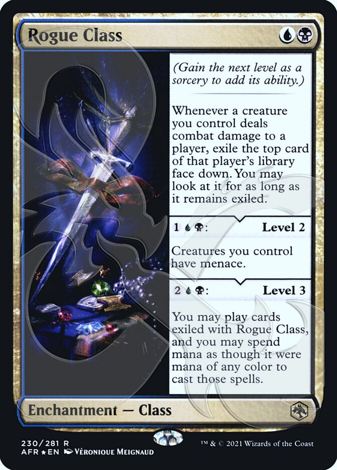 Rogue Class (Ampersand Promo) [Dungeons & Dragons: Adventures in the Forgotten Realms Promos] | Odin's Place