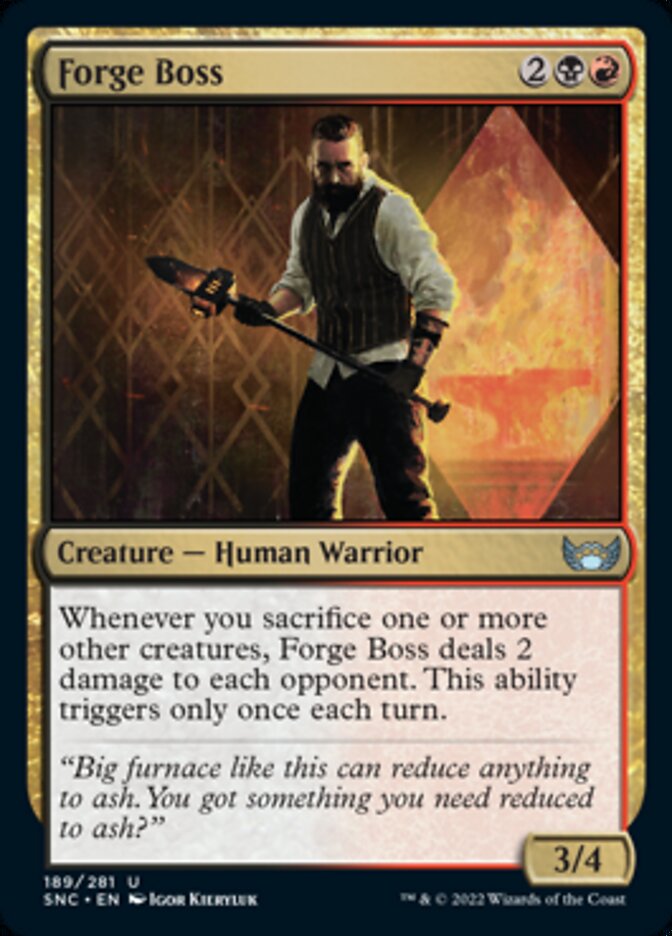 Forge Boss [Streets of New Capenna] | Odin's Place